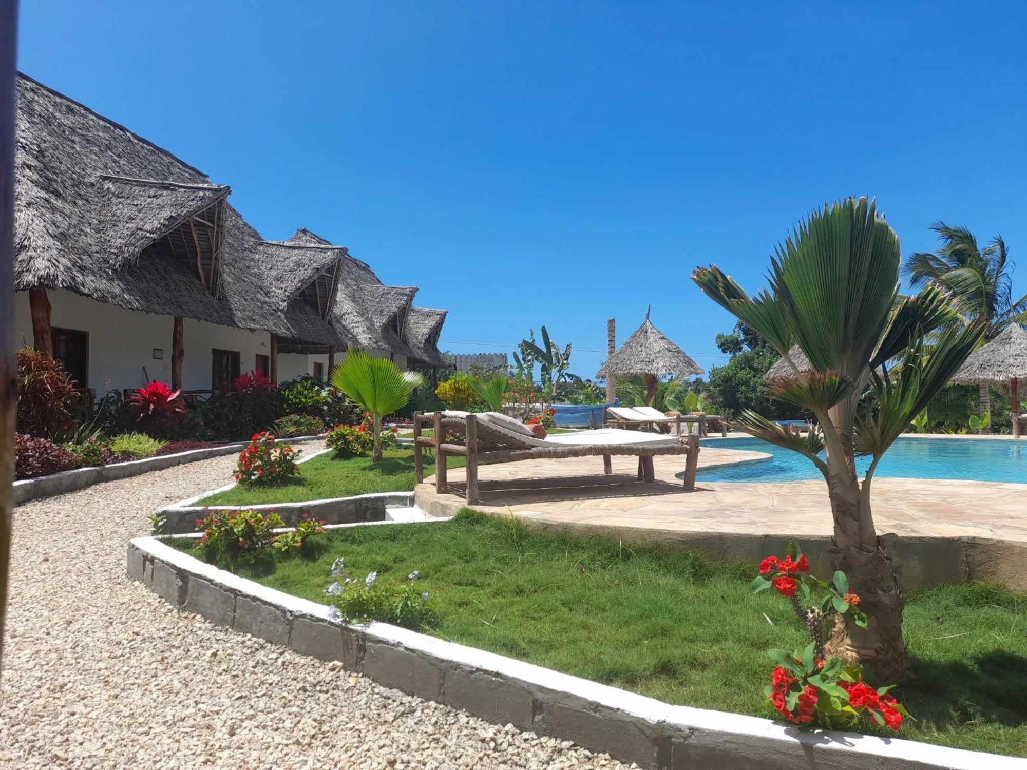 מלון קיוונגווה Africa Dream Bungalow Kiwengwa מראה חיצוני תמונה